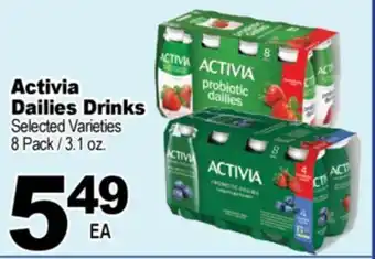 Superior Grocers Activia Dailies Drinks offer
