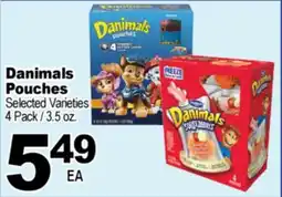 Superior Grocers Danimals Pouches offer