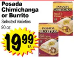 Superior Grocers Posada Chimichanga or Burrito offer