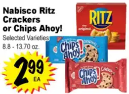 Superior Grocers Nabisco Ritz Crackers or Chips Ahoy offer