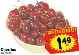 Superior Grocers Cherries offer