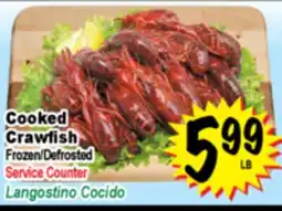 Superior Grocers Cooked Cooked Crawfish offer