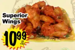Superior Grocers Superior Wings offer