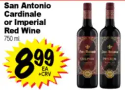 Superior Grocers San Antonio Cardinale or Imperial Red Wine offer