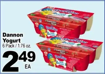Superior Grocers Dannon Yogurt offer