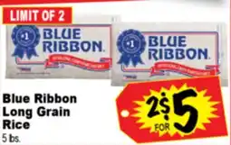 Superior Grocers Blue Ribbon Long Grain Rice offer