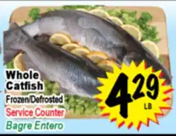 Superior Grocers Whole Catfish offer