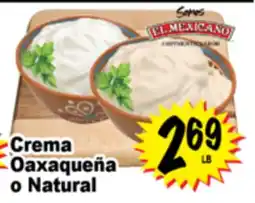 Superior Grocers Crema Oaxaqueña o Natural offer