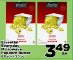 Superior Grocers Essential Everyday Microwave Popcorn Butter offer