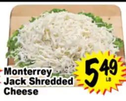 Superior Grocers Monterrey Jack Shredded Cheese offer