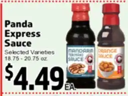 Superior Grocers Panda Express Sauce offer