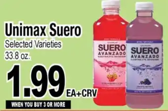 Superior Grocers Unimax Suero offer