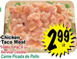 Superior Grocers Chicken Taco Meat offer