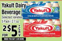 Superior Grocers Yakult Dairy Beverage offer