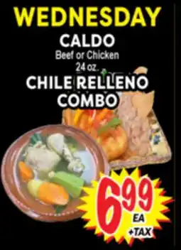 Superior Grocers CALDO Beef or Chicken offer
