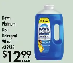 Smart & Final Dawn Platinum Dish Detergent offer