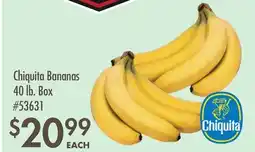 Smart & Final Chiquita Bananas offer