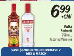 El Super Smirnoff Vodka offer