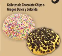 El Super Galletas de Chocolate Chips o Gragea Dulce y Colorida offer