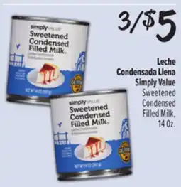El Super Simply Value Sweetened Condensed Filled Milk offer