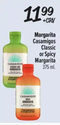 El Super Casamigos Classic or Spicy Margarita offer