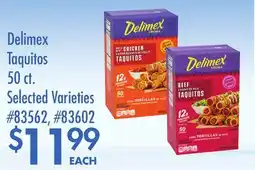 Smart & Final Delimex Taquitos offer