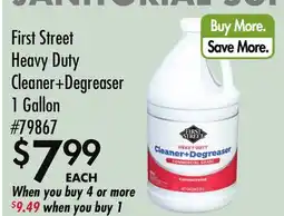 Smart & Final First Street Heavy Duty Cleaner+Degreaser offer