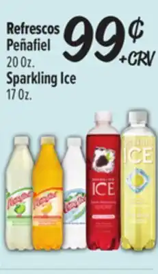 El Super Peñafiel 20 Oz. Sparkling Ice 17 Oz offer