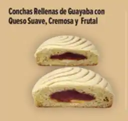 El Super Conchas Rellenas de Guayaba con Queso Suave, Cremosa y Frutal offer
