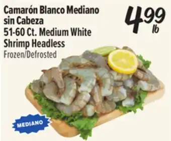 El Super Medium White Shrimp Headless offer