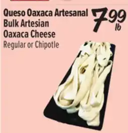 El Super Bulk Artesian Oaxaca Cheese offer