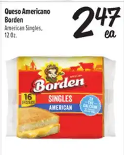 El Super Queso Americano Borden offer