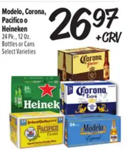 El Super Modelo, Corona, Pacifico o Heineken offer