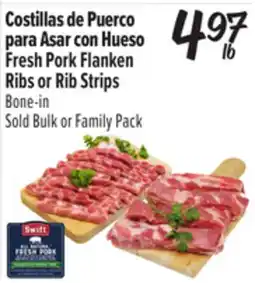 El Super Fresh Pork Flanken Ribs or Rib Strips offer