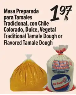 El Super Traditional Tamale Dough or Flavored Tamale Dough offer