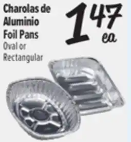 El Super Foil Pans Oval or Rectangular offer