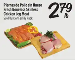 El Super Fresh Boneless Skinless Chicken Leg Meat offer