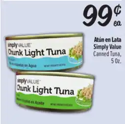 El Super Simply Value Canned Tuna offer