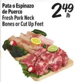 El Super Fresh Pork Neck Bones or Cut Up Feet offer
