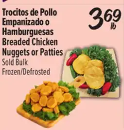 El Super Breaded Chicken Nuggets or Patties offer