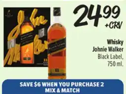 El Super Whisky Johnie Walker Black Label offer