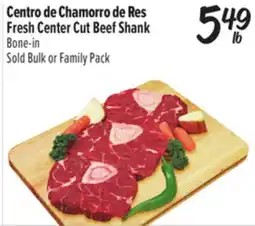 El Super Fresh Center Cut Beef Shank offer