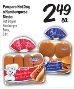 El Super Hot Dog or Hamburger Buns offer