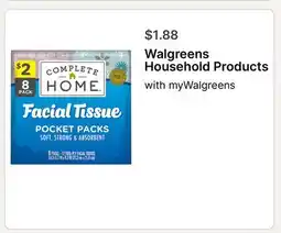 Walgreens Walgreens Household Products offer