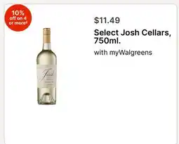 Walgreens Select Josh Cellars, 750ml offer
