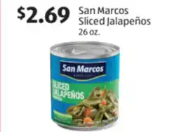 Aldi San Marcos Sliced Jalapeños offer