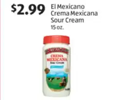 Aldi El Mexicano Crema Mexicana Sour Cream offer