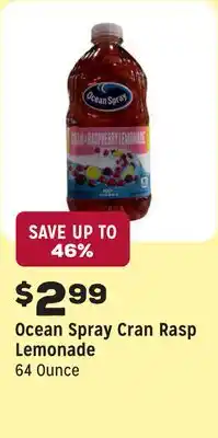 Grocery Outlet Cran Rasp Lemonade offer