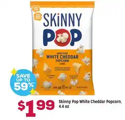 Grocery Outlet Skinny Pop White Cheddar Popcorn offer