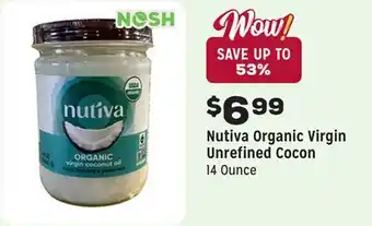 Grocery Outlet Organic Virgin Unrefined Cocon offer